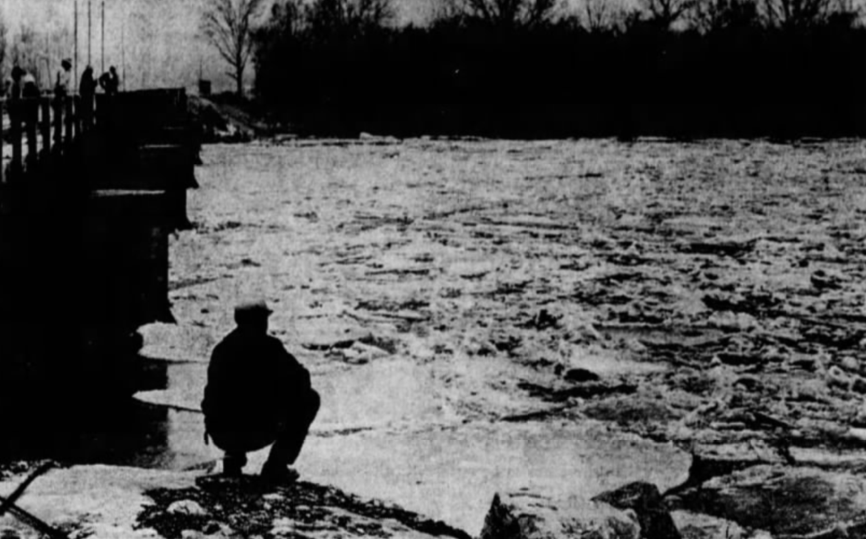 Susquehanna Rover ice in 1971